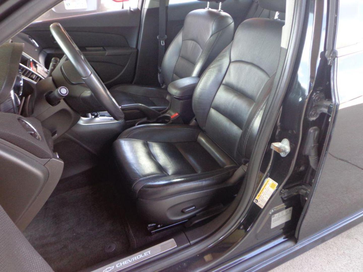 2013 BLACK CHEVROLET CRUZE LTZ (1G1PG5SB2D7) with an 1.4L engine, Automatic transmission, located at 6610 L St., Omaha, NE, 68117, (402) 731-7800, 41.212872, -96.014702 - 1-OWNER, CLEAN CARFAX , LOW MILEAGE, LEATHER, SUNROOF, NAV, BACKUP CAM AND NEWER TIRES! *****We have found that most customers do the majority of their shopping online before visiting a dealership. For this reason we feel it necessary to have a competitive price on our used vehicles right up fr - Photo#13