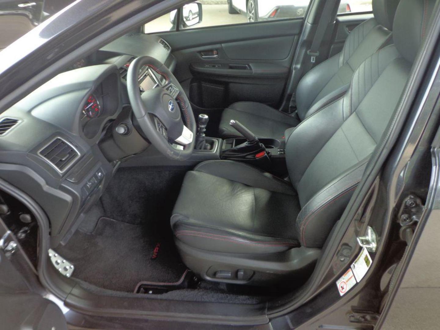 2015 GRAY SUBARU WRX LIMITED (JF1VA1J69F9) with an 2.0L engine, Manual transmission, located at 6610 L St., Omaha, NE, 68117, (402) 731-7800, 41.212872, -96.014702 - 1-OWNER, CLEAN CARFAX, LOW MILEAGE, HEATED LEATHER, SUNROOF, PREMIUM AUDIO AND NEWER TIRES! *****We have found that most customers do the majority of their shopping online before visiting a dealership. For this reason we feel it necessary to have a competitive price on our used vehicles right u - Photo#12