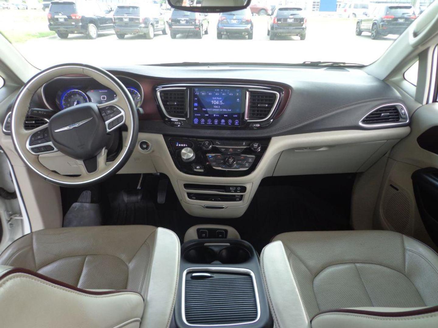 2017 WHITE CHRYSLER PACIFICA LIMITED (2C4RC1GG4HR) with an 3.6L engine, Automatic transmission, located at 6610 L St., Omaha, NE, 68117, (402) 731-7800, 41.212872, -96.014702 - 1-OWNER, CLEAN CARFAX, LOW MILEAGE, PANORAMIC ROOF, REAR ENTERTAINMENT, PREMIUM AUDIO, BLIND SPOT, PARK SENCE, COOLED FRONT SEATS, NEWER TIRES AND MUCH MORE! *****We have found that most customers do the majority of their shopping online before visiting a dealership. For this reason we feel it - Photo#25