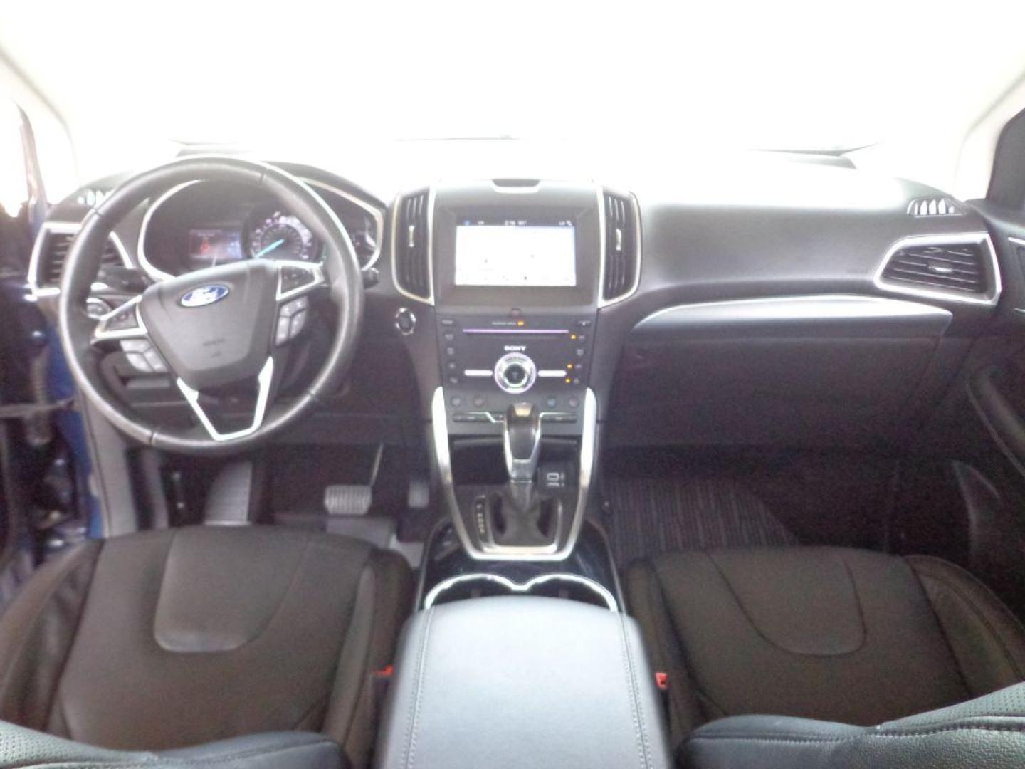 2017 BLUE FORD EDGE TITANIUM (2FMPK4K9XHB) with an 2.0L engine, Automatic transmission, located at 6610 L St., Omaha, NE, 68117, (402) 731-7800, 41.212872, -96.014702 - SHARP TITANIUM MODEL WITH A CLEAN CARFAX, LOW MILEAGE, PANORAMIC ROOF, HEATED/COOLED SEATS, HEATED STEERING WHEEL, NAV, BACKUP CAM, ADAPTIVE CRUISE, BLIND SPOT ASSIST AND A NICE SET OF MICHELINS. *****We have found that most customers do the majority of their shopping online before visiting a - Photo#23
