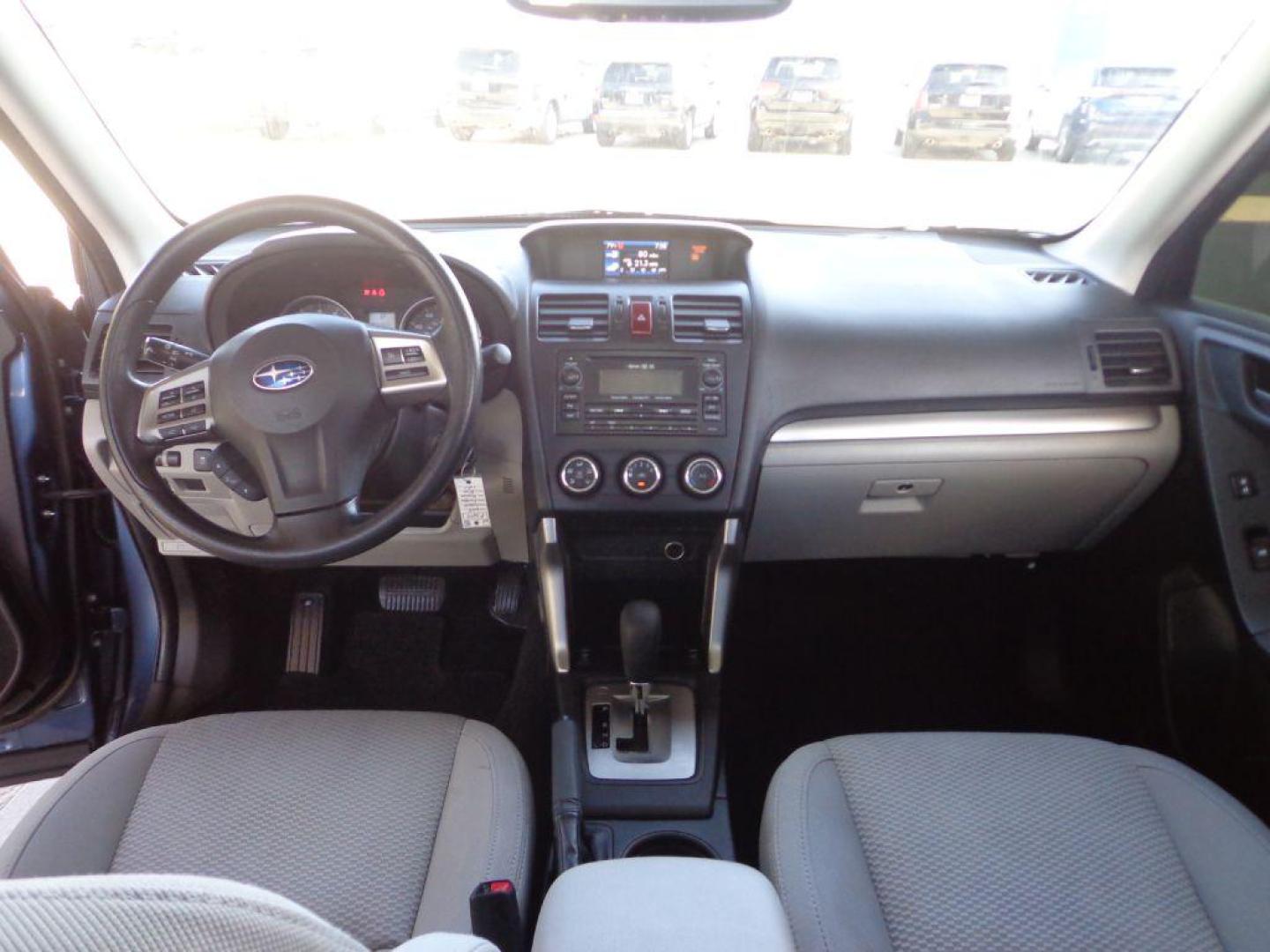 2014 BLUE SUBARU FORESTER 2.5I PREMIUM (JF2SJAEC5EH) with an 2.5L engine, Continuously Variable transmission, located at 6610 L St., Omaha, NE, 68117, (402) 731-7800, 41.212872, -96.014702 - SHARP LOW MILE RUST-FREE PREMIUM WITH LOW MILEAGE, PANORAMIC ROOF AND NEWER TIRES! *****We have found that most customers do the majority of their shopping online before visiting a dealership. For this reason we feel it necessary to have a competitive price on our used vehicles right up front. - Photo#21
