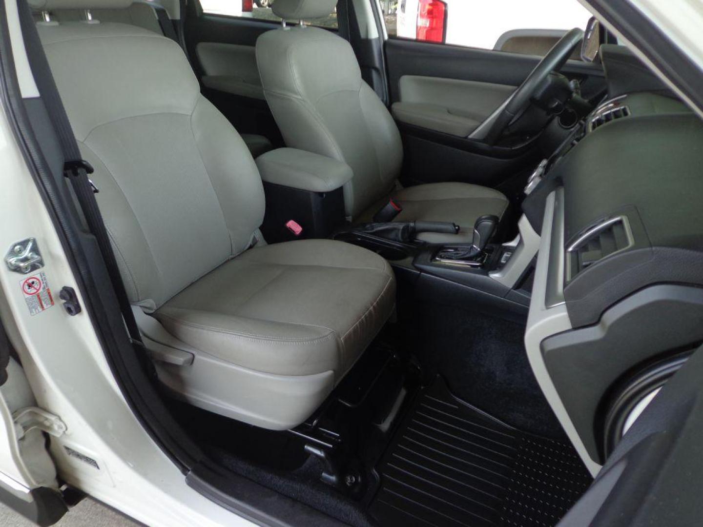 2016 WHITE SUBARU FORESTER 2.5I TOURING (JF2SJAXCXGH) with an 2.5L engine, Continuously Variable transmission, located at 6610 L St., Omaha, NE, 68117, (402) 731-7800, 41.212872, -96.014702 - Photo#16