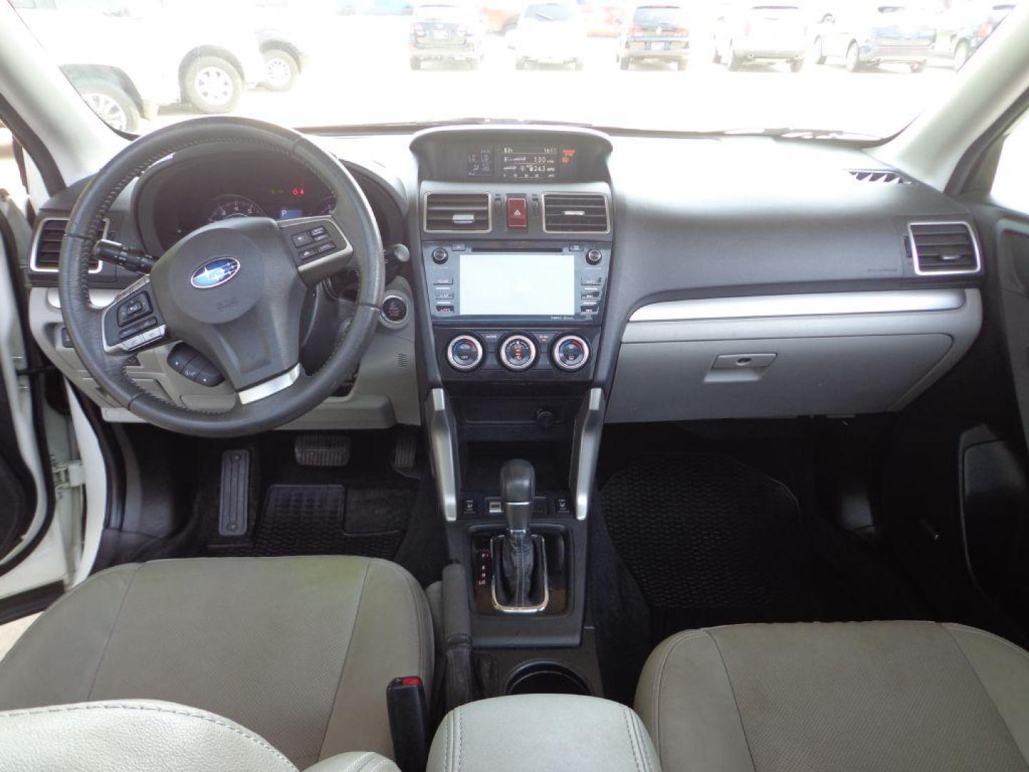 2016 WHITE SUBARU FORESTER 2.5I TOURING (JF2SJAXCXGH) with an 2.5L engine, Continuously Variable transmission, located at 6610 L St., Omaha, NE, 68117, (402) 731-7800, 41.212872, -96.014702 - Photo#21