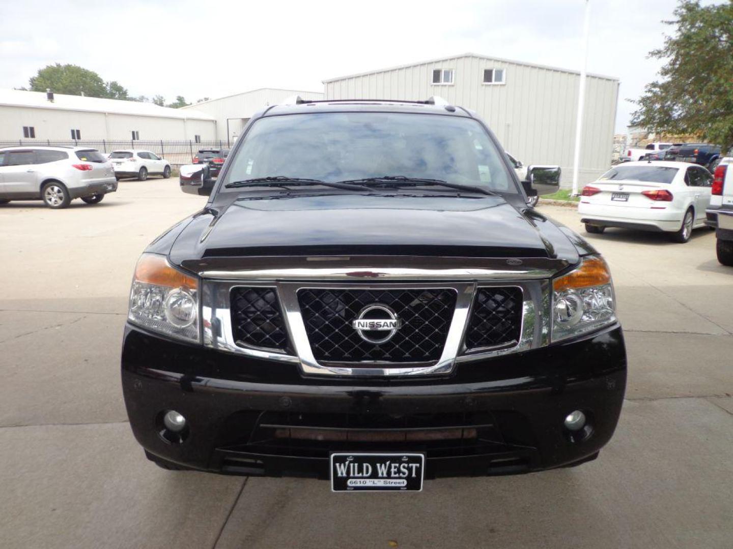 2012 BLACK NISSAN ARMADA PLATINUM (5N1AA0NC5CN) with an 5.6L engine, Automatic transmission, located at 6610 L St., Omaha, NE, 68117, (402) 731-7800, 41.212872, -96.014702 - SHARP LOW MILE PLATINUM WITH A CLEAN CARFAX LOADED WITH OPTIONS! *****We have found that most customers do the majority of their shopping online before visiting a dealership. For this reason we feel it necessary to have a competitive price on our used vehicles right up front. We spend time rese - Photo#1