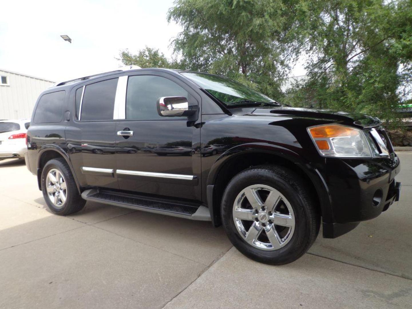 2012 BLACK NISSAN ARMADA PLATINUM (5N1AA0NC5CN) with an 5.6L engine, Automatic transmission, located at 6610 L St., Omaha, NE, 68117, (402) 731-7800, 41.212872, -96.014702 - SHARP LOW MILE PLATINUM WITH A CLEAN CARFAX LOADED WITH OPTIONS! *****We have found that most customers do the majority of their shopping online before visiting a dealership. For this reason we feel it necessary to have a competitive price on our used vehicles right up front. We spend time rese - Photo#2