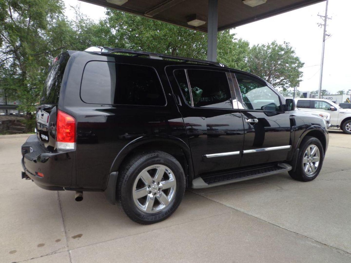 2012 BLACK NISSAN ARMADA PLATINUM (5N1AA0NC5CN) with an 5.6L engine, Automatic transmission, located at 6610 L St., Omaha, NE, 68117, (402) 731-7800, 41.212872, -96.014702 - SHARP LOW MILE PLATINUM WITH A CLEAN CARFAX LOADED WITH OPTIONS! *****We have found that most customers do the majority of their shopping online before visiting a dealership. For this reason we feel it necessary to have a competitive price on our used vehicles right up front. We spend time rese - Photo#3