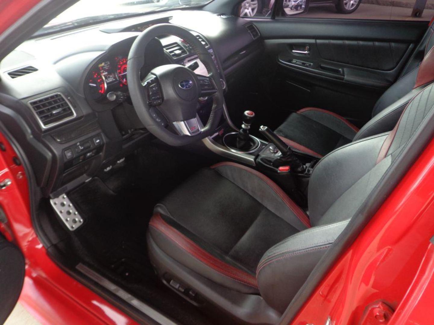 2017 RED SUBARU WRX STI LIMITED (JF1VA2Y60H9) with an 2.5L engine, 6-Speed Manual transmission, located at 6610 L St., Omaha, NE, 68117, (402) 731-7800, 41.212872, -96.014702 - THIS VEHICLE HAS A CLEAN TITLE WITH A FREE CARFAX PROVIDED! 2-OWNER, CLEAN CARFAX, LOW MILEAGE, SUNROOF, NAV, BACKUP CAM, BLIND SPOT AND NEWER TIRES! *****We have found that most customers do the majority of their shopping online before visiting a dealership. For this reason we feel it necessa - Photo#14