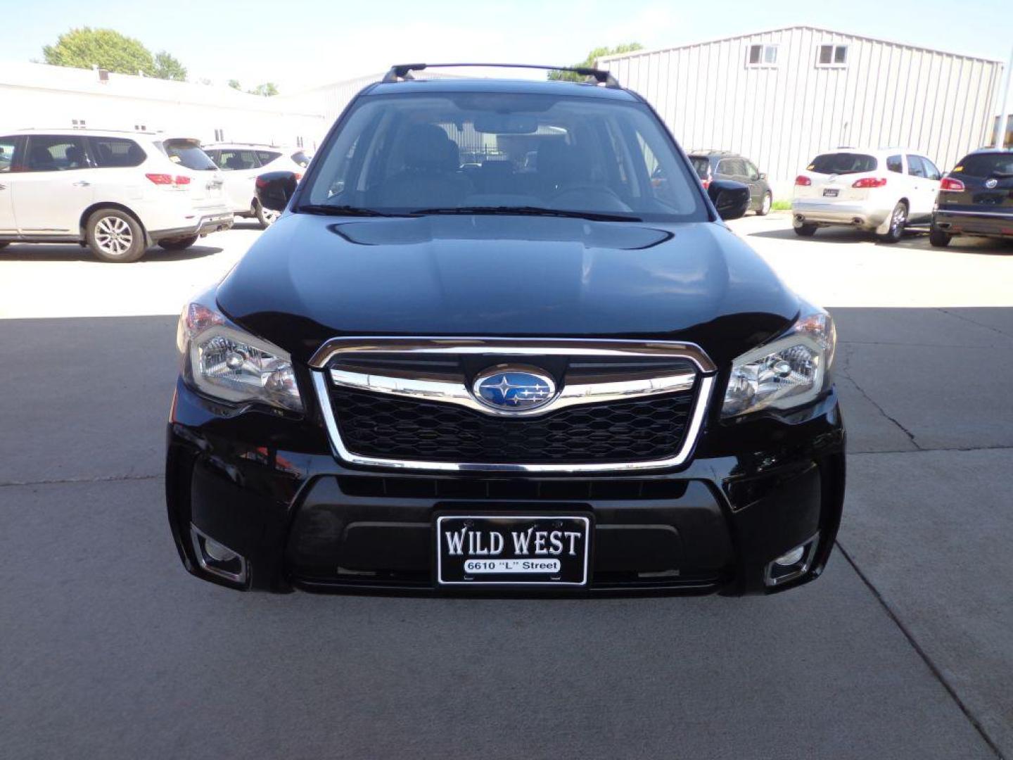 2015 BLACK SUBARU FORESTER 2.0XT TOURING (JF2SJGUC7FH) with an 2.0L engine, Continuously Variable transmission, located at 6610 L St., Omaha, NE, 68117, (402) 731-7800, 41.212872, -96.014702 - THIS VEHICLE HAS A CLEAN TITLE WITH A FREE CARFAX PROVIDED! 1-OWNER, CLEAN CARFAX, LOW MILEAGE. PANO ROOF, HARMON KARDON AUDIO, BACKUP CAM AND NEWER TIRES! *****We have found that most customers do the majority of their shopping online before visiting a dealership. For this reason we feel it - Photo#1