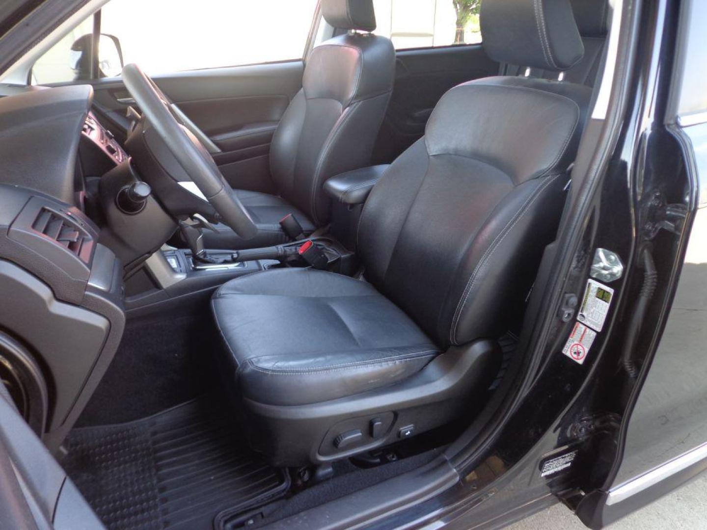 2015 BLACK SUBARU FORESTER 2.0XT TOURING (JF2SJGUC7FH) with an 2.0L engine, Continuously Variable transmission, located at 6610 L St., Omaha, NE, 68117, (402) 731-7800, 41.212872, -96.014702 - THIS VEHICLE HAS A CLEAN TITLE WITH A FREE CARFAX PROVIDED! 1-OWNER, CLEAN CARFAX, LOW MILEAGE. PANO ROOF, HARMON KARDON AUDIO, BACKUP CAM AND NEWER TIRES! *****We have found that most customers do the majority of their shopping online before visiting a dealership. For this reason we feel it - Photo#13