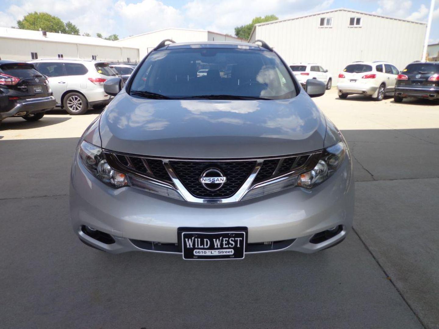 2014 SILVER NISSAN MURANO SL (JN8AZ1MW2EW) with an 3.5L engine, Continuously Variable transmission, located at 6610 L St., Omaha, NE, 68117, (402) 731-7800, 41.212872, -96.014702 - THIS VEHICLE HAS A CLEAN TITLE WITH A FREE CARFAX PROVIDED! 1-OWNER, CLEAN CARFAX, LOW MILEAGE, SUNROOF AND NEWER TIRES! *****We have found that most customers do the majority of their shopping online before visiting a dealership. For this reason we feel it necessary to have a competitive pric - Photo#1