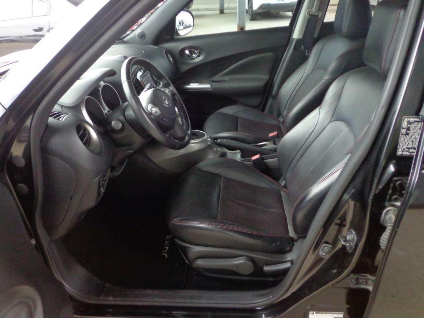 2013 BLACK NISSAN JUKE SL (JN8AF5MV8DT) with an 1.6L engine, Continuously Variable transmission, located at 6610 L St., Omaha, NE, 68117, (402) 731-7800, 41.212872, -96.014702 - THIS VEHICLE HAS A CLEAN TITLE WITH A FREE CARFAX PROVIDED! 1-OWNER, CLEAN CARFAX, LOW MILEAGE, AWD, HEATED SEATS, SUNROOF, NAV, BACKUP CAM, PREMIUM AUDIO AND NEWER TIRES! *****We have found that most customers do the majority of their shopping online before visiting a dealership. For this reaso - Photo#12