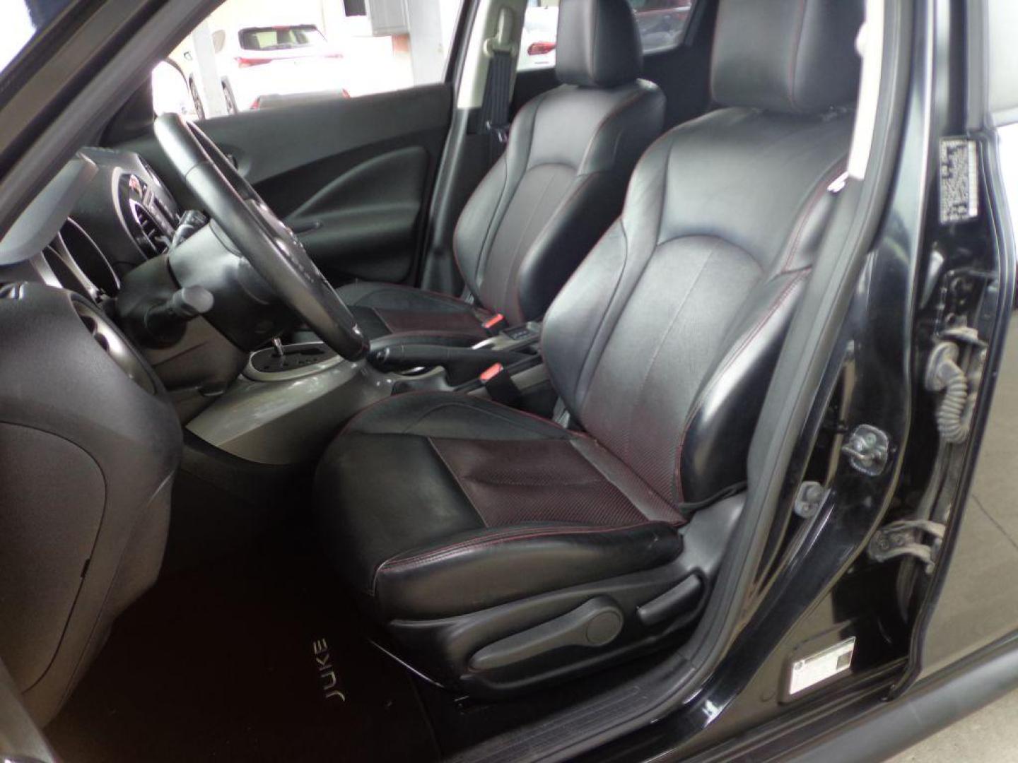 2013 BLACK NISSAN JUKE SL (JN8AF5MV8DT) with an 1.6L engine, Continuously Variable transmission, located at 6610 L St., Omaha, NE, 68117, (402) 731-7800, 41.212872, -96.014702 - THIS VEHICLE HAS A CLEAN TITLE WITH A FREE CARFAX PROVIDED! 1-OWNER, CLEAN CARFAX, LOW MILEAGE, AWD, HEATED SEATS, SUNROOF, NAV, BACKUP CAM, PREMIUM AUDIO AND NEWER TIRES! *****We have found that most customers do the majority of their shopping online before visiting a dealership. For this reaso - Photo#13