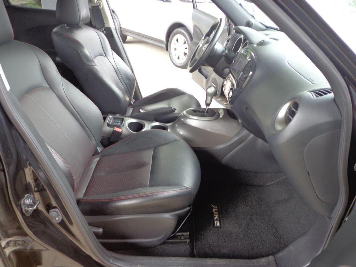 2013 BLACK NISSAN JUKE SL (JN8AF5MV8DT) with an 1.6L engine, Continuously Variable transmission, located at 6610 L St., Omaha, NE, 68117, (402) 731-7800, 41.212872, -96.014702 - THIS VEHICLE HAS A CLEAN TITLE WITH A FREE CARFAX PROVIDED! 1-OWNER, CLEAN CARFAX, LOW MILEAGE, AWD, HEATED SEATS, SUNROOF, NAV, BACKUP CAM, PREMIUM AUDIO AND NEWER TIRES! *****We have found that most customers do the majority of their shopping online before visiting a dealership. For this reaso - Photo#15