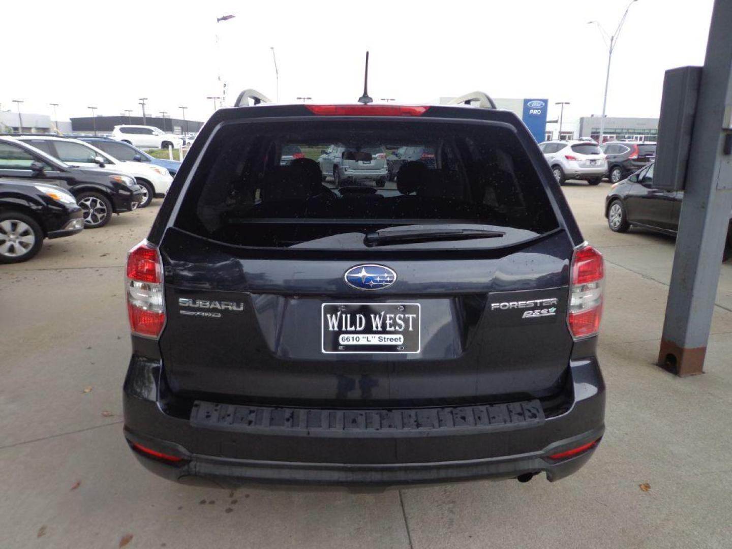 2014 GRAY SUBARU FORESTER 2.5I PREMIUM (JF2SJAGCXEH) with an 2.5L engine, Continuously Variable transmission, located at 6610 L St., Omaha, NE, 68117, (402) 731-7800, 41.212872, -96.014702 - THIS VEHICLE HAS A CLEAN TITLE WITH A FREE CARFAX PROVIDED! 1-OWNER, CLEAN CARFAX, LOW MILEAGE, FULLY INSPECTED, COMPLETELY RUST-FREE UNDERNEATH WITH HEATED SEATS, SUNROOF AND BACKUP CAM. *****We have found that most customers do the majority of their shopping online before visiting a dealership - Photo#4