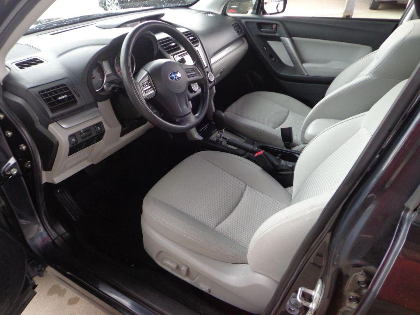 2014 GRAY SUBARU FORESTER 2.5I PREMIUM (JF2SJAGCXEH) with an 2.5L engine, Continuously Variable transmission, located at 6610 L St., Omaha, NE, 68117, (402) 731-7800, 41.212872, -96.014702 - THIS VEHICLE HAS A CLEAN TITLE WITH A FREE CARFAX PROVIDED! 1-OWNER, CLEAN CARFAX, LOW MILEAGE, FULLY INSPECTED, COMPLETELY RUST-FREE UNDERNEATH WITH HEATED SEATS, SUNROOF AND BACKUP CAM. *****We have found that most customers do the majority of their shopping online before visiting a dealership - Photo#14