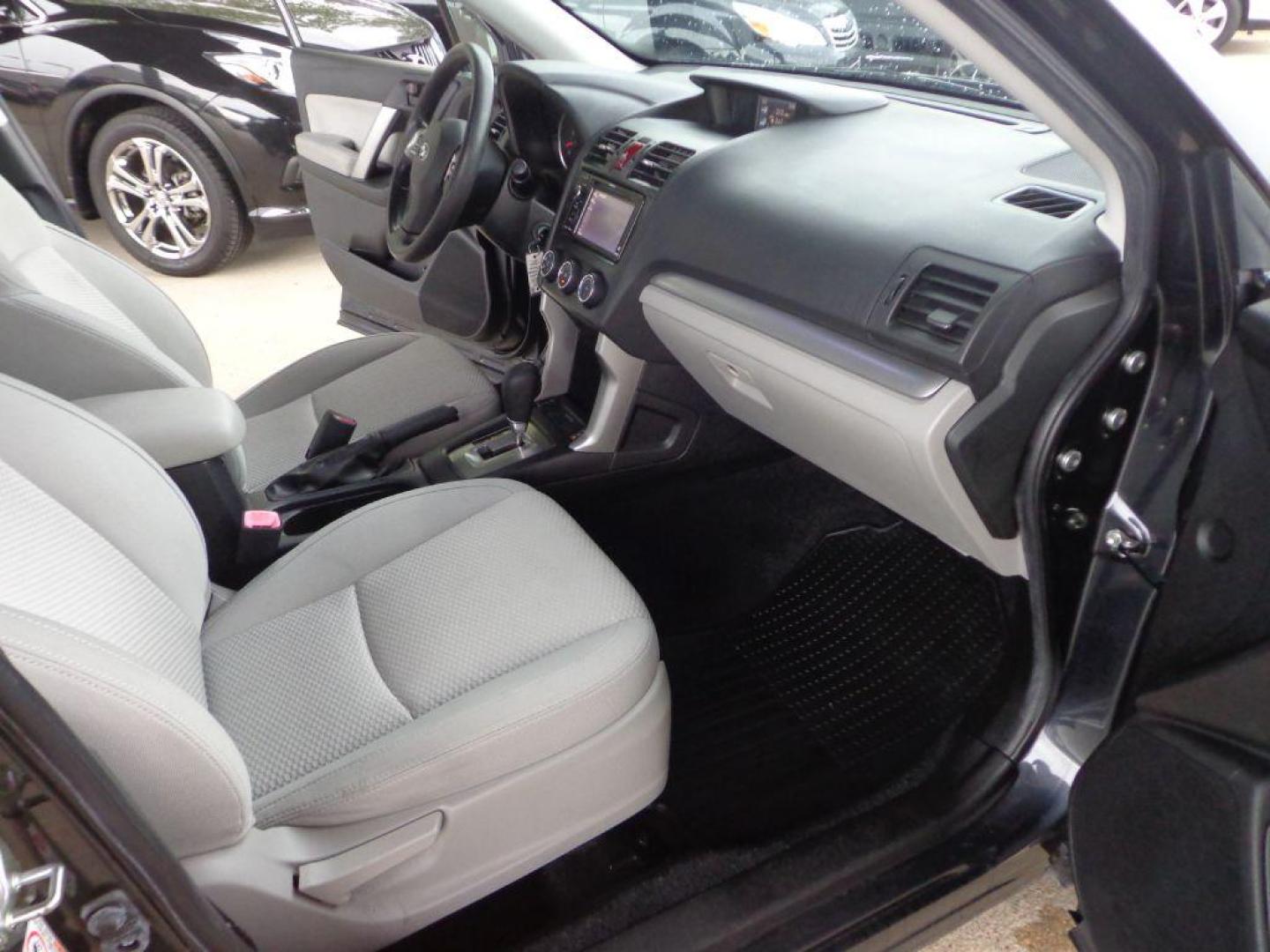 2014 GRAY SUBARU FORESTER 2.5I PREMIUM (JF2SJAGCXEH) with an 2.5L engine, Continuously Variable transmission, located at 6610 L St., Omaha, NE, 68117, (402) 731-7800, 41.212872, -96.014702 - THIS VEHICLE HAS A CLEAN TITLE WITH A FREE CARFAX PROVIDED! 1-OWNER, CLEAN CARFAX, LOW MILEAGE, FULLY INSPECTED, COMPLETELY RUST-FREE UNDERNEATH WITH HEATED SEATS, SUNROOF AND BACKUP CAM. *****We have found that most customers do the majority of their shopping online before visiting a dealership - Photo#17