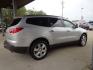 2011 SILVER CHEVROLET TRAVERSE LTZ (1GNKVLEDXBJ) with an 3.6L engine, Automatic transmission, located at 6610 L St., Omaha, NE, 68117, (402) 731-7800, 41.212872, -96.014702 - THIS VEHICLE HAS A CLEAN TITLE WITH A FREE CARFAX PROVIDED! SHARP LTZ WITH LOW MILEAGE, CLEAN CARFAX, SUNROOF, NAV, REAR ENTERTAINMENT, HEATED/COOLED FRONT SEATS, 2ND ROW CAPTAIN CHAIRS AND MUCH MORE! *****We have found that most customers do the majority of their shopping online before visiti - Photo#3
