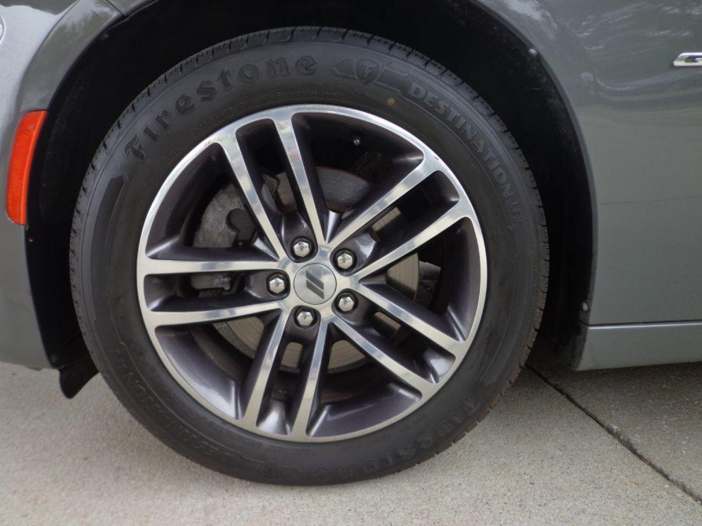 2018 GRAY DODGE CHARGER GT (2C3CDXJG3JH) with an 3.6L engine, Automatic transmission, located at 6610 L St., Omaha, NE, 68117, (402) 731-7800, 41.212872, -96.014702 - THIS VEHICLE HAS A CLEAN TITLE WITH A FREE CARFAX PROVIDED! 2-OWNER, CLEAN CARFAX, LOW MILEAGE, BLIND SPOT/CROSS PATH DETECTION, HID HEADLIGHTS, HEATED/COOLED SEATS, NAVIGATION, GT PERFORMANCE PACKAGE, SUNROOF, BEATS AUDIO AND NEWER TIRES! *****We have found that most customers do the majority - Photo#7