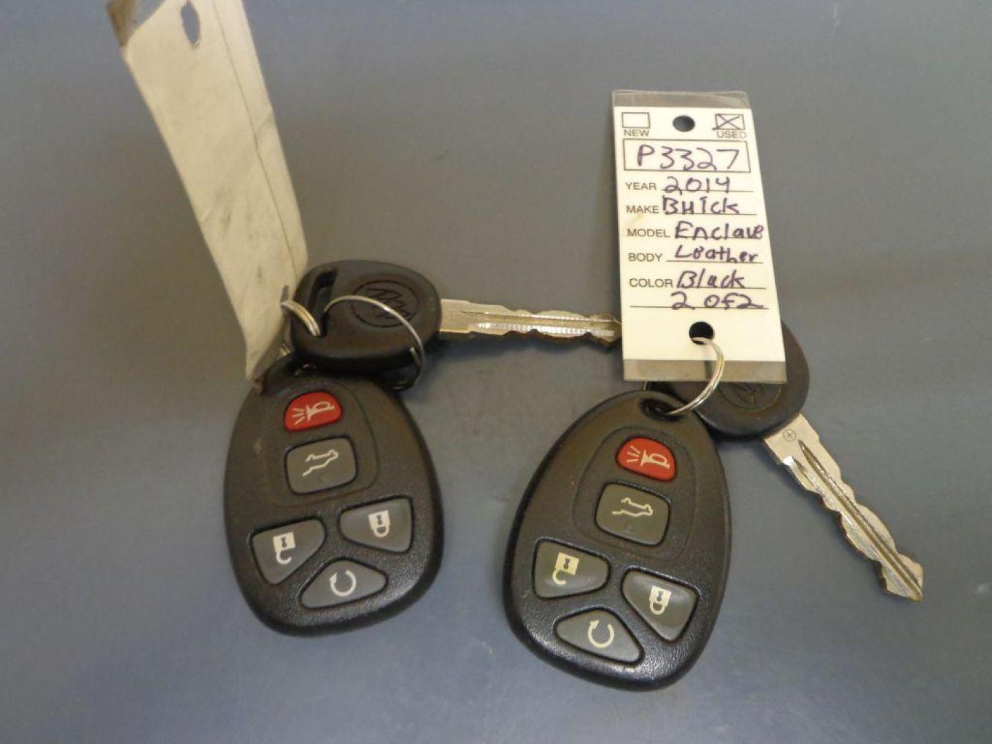 2014 BLACK BUICK ENCLAVE LEATHER (5GAKVBKD8EJ) with an 3.6L engine, Automatic transmission, located at 6610 L St., Omaha, NE, 68117, (402) 731-7800, 41.212872, -96.014702 - Photo#24