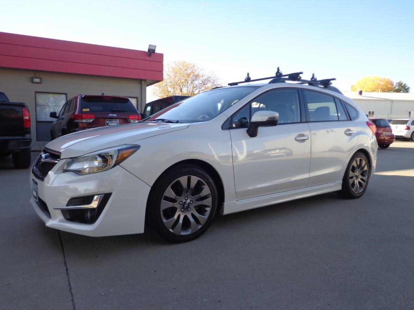 2016 WHITE SUBARU IMPREZA SPORT LIMITED (JF1GPAY63GH) with an 2.0L engine, Continuously Variable transmission, located at 6610 L St., Omaha, NE, 68117, (402) 731-7800, 41.212872, -96.014702 - THIS VEHICLE HAS A CLEAN TITLE WITH A FREE CARFAX PROVIDED! 1-OWNER, CLEAN CARFAX, LOW MILEAGE, HEATED LEATHER, SUNROOF, NAV, BACKUP CAM AND NEWER TIRES! *****We have found that most customers do the majority of their shopping online before visiting a dealership. For this reason we feel it neces - Photo#0