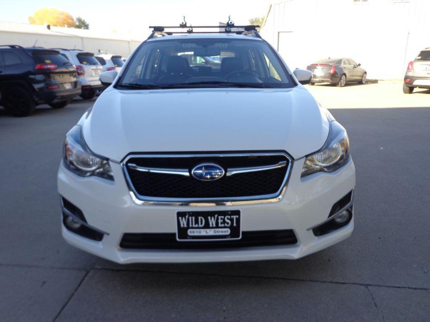 2016 WHITE SUBARU IMPREZA SPORT LIMITED (JF1GPAY63GH) with an 2.0L engine, Continuously Variable transmission, located at 6610 L St., Omaha, NE, 68117, (402) 731-7800, 41.212872, -96.014702 - THIS VEHICLE HAS A CLEAN TITLE WITH A FREE CARFAX PROVIDED! 1-OWNER, CLEAN CARFAX, LOW MILEAGE, HEATED LEATHER, SUNROOF, NAV, BACKUP CAM AND NEWER TIRES! *****We have found that most customers do the majority of their shopping online before visiting a dealership. For this reason we feel it neces - Photo#1