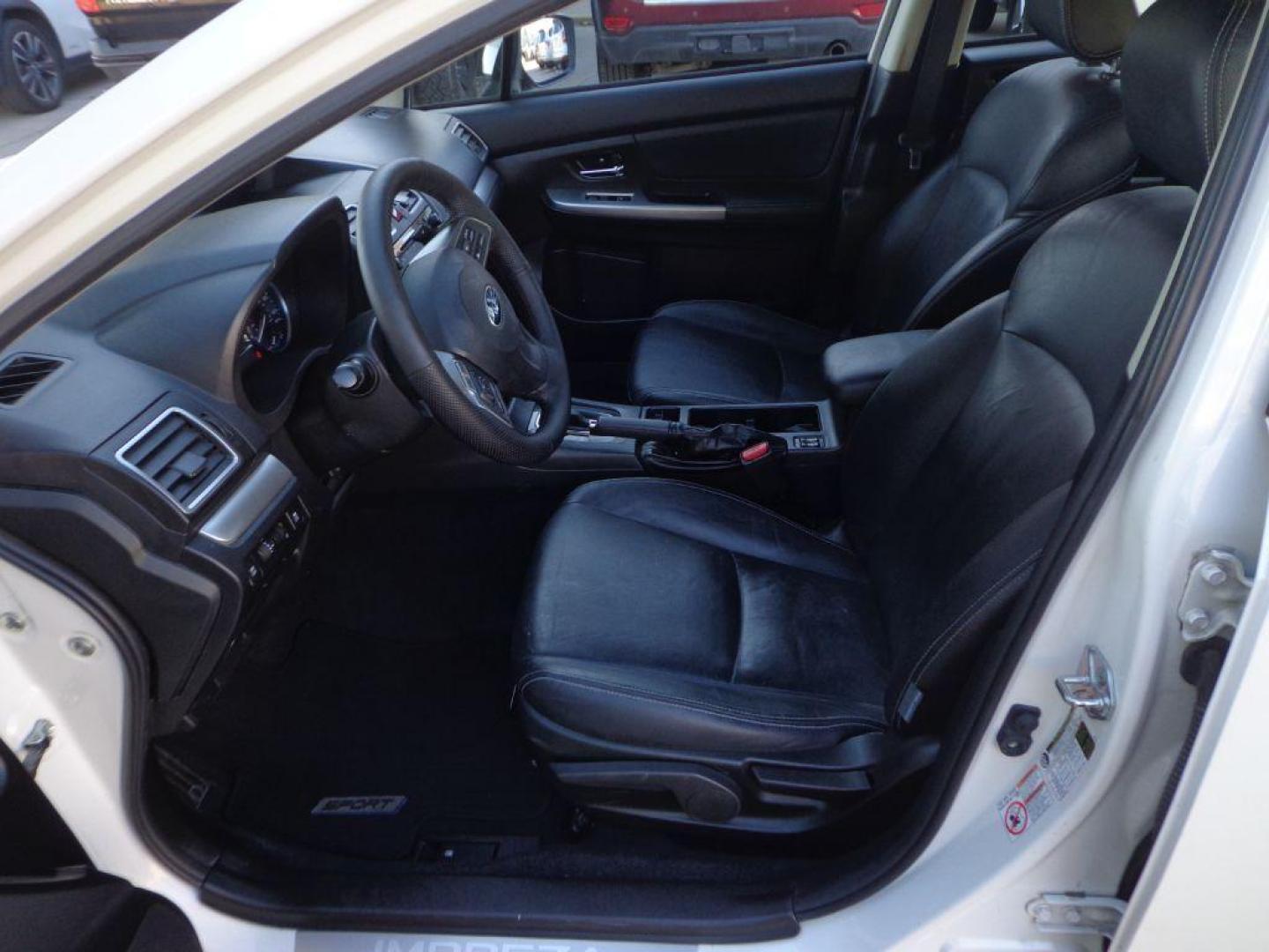 2016 WHITE SUBARU IMPREZA SPORT LIMITED (JF1GPAY63GH) with an 2.0L engine, Continuously Variable transmission, located at 6610 L St., Omaha, NE, 68117, (402) 731-7800, 41.212872, -96.014702 - THIS VEHICLE HAS A CLEAN TITLE WITH A FREE CARFAX PROVIDED! 1-OWNER, CLEAN CARFAX, LOW MILEAGE, HEATED LEATHER, SUNROOF, NAV, BACKUP CAM AND NEWER TIRES! *****We have found that most customers do the majority of their shopping online before visiting a dealership. For this reason we feel it neces - Photo#8