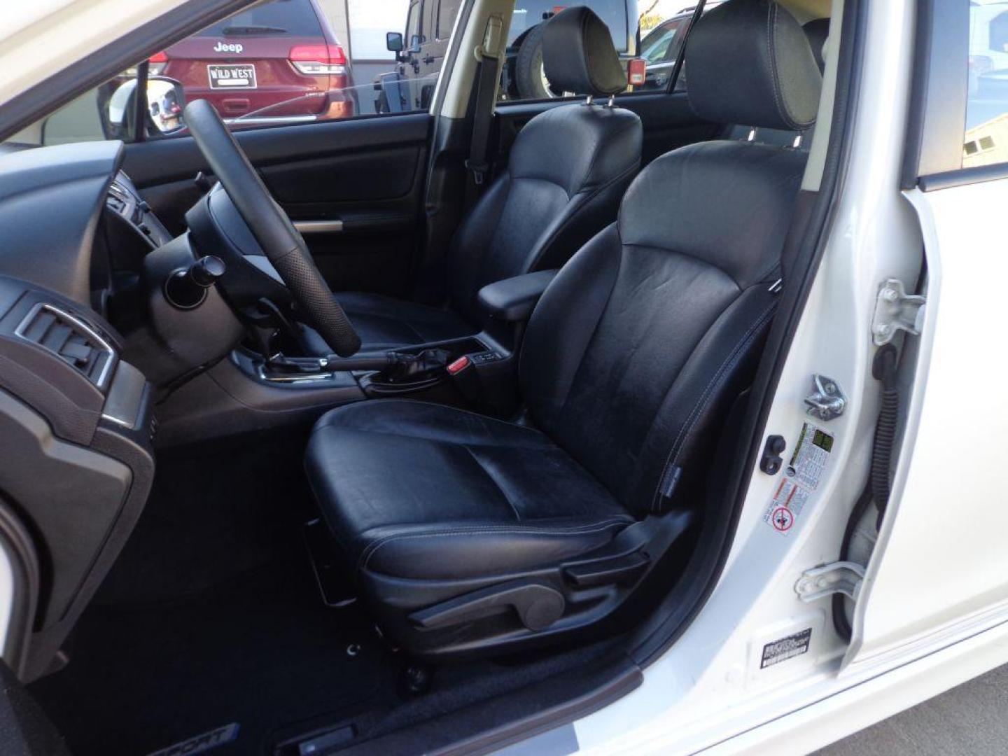 2016 WHITE SUBARU IMPREZA SPORT LIMITED (JF1GPAY63GH) with an 2.0L engine, Continuously Variable transmission, located at 6610 L St., Omaha, NE, 68117, (402) 731-7800, 41.212872, -96.014702 - THIS VEHICLE HAS A CLEAN TITLE WITH A FREE CARFAX PROVIDED! 1-OWNER, CLEAN CARFAX, LOW MILEAGE, HEATED LEATHER, SUNROOF, NAV, BACKUP CAM AND NEWER TIRES! *****We have found that most customers do the majority of their shopping online before visiting a dealership. For this reason we feel it neces - Photo#9