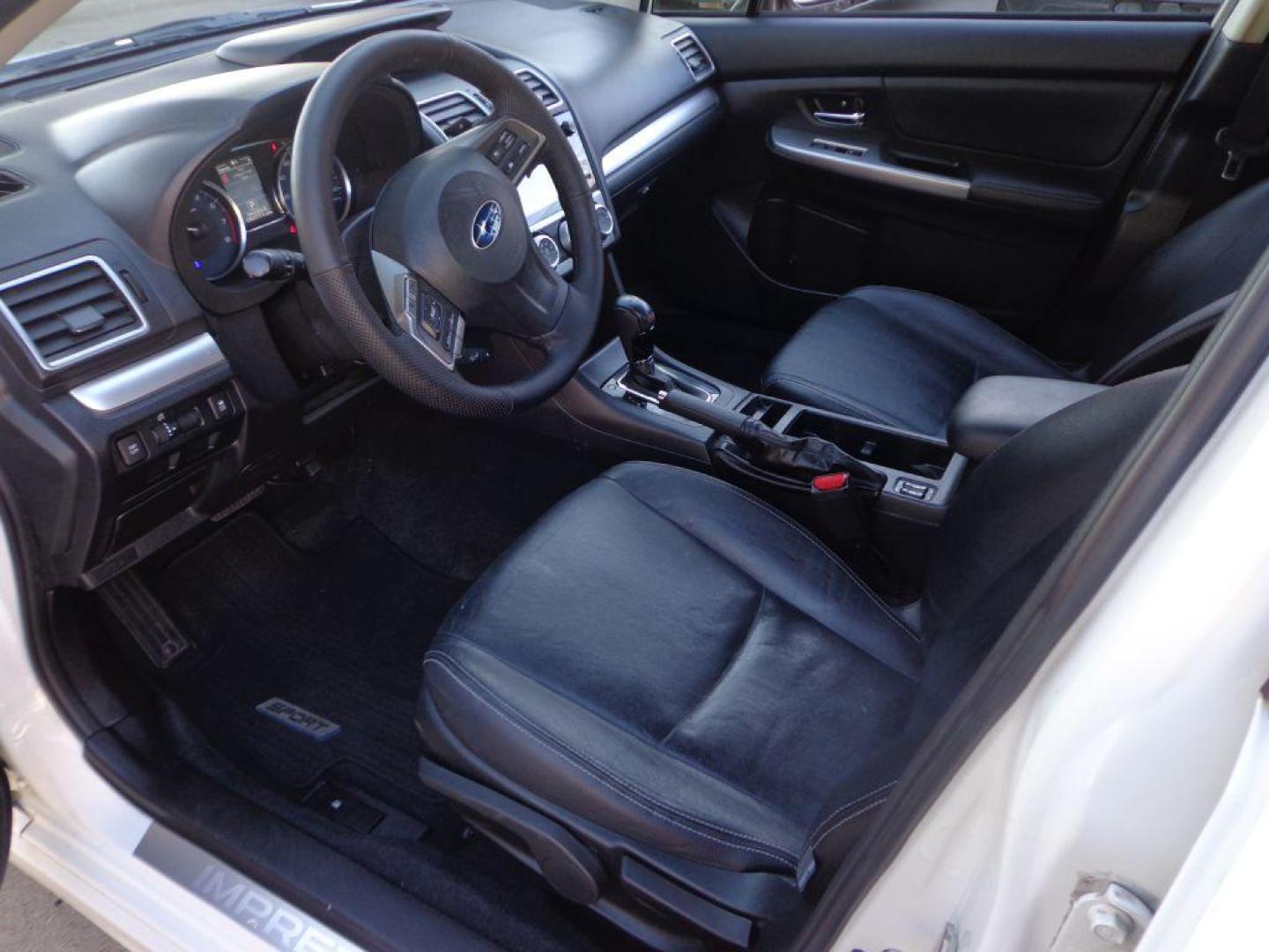 2016 WHITE SUBARU IMPREZA SPORT LIMITED (JF1GPAY63GH) with an 2.0L engine, Continuously Variable transmission, located at 6610 L St., Omaha, NE, 68117, (402) 731-7800, 41.212872, -96.014702 - THIS VEHICLE HAS A CLEAN TITLE WITH A FREE CARFAX PROVIDED! 1-OWNER, CLEAN CARFAX, LOW MILEAGE, HEATED LEATHER, SUNROOF, NAV, BACKUP CAM AND NEWER TIRES! *****We have found that most customers do the majority of their shopping online before visiting a dealership. For this reason we feel it neces - Photo#10