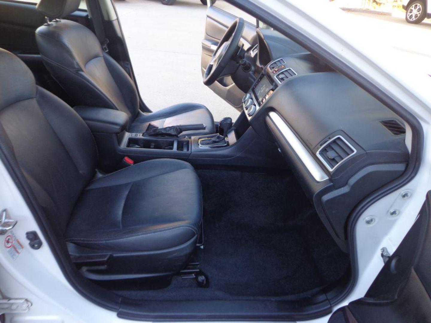 2016 WHITE SUBARU IMPREZA SPORT LIMITED (JF1GPAY63GH) with an 2.0L engine, Continuously Variable transmission, located at 6610 L St., Omaha, NE, 68117, (402) 731-7800, 41.212872, -96.014702 - THIS VEHICLE HAS A CLEAN TITLE WITH A FREE CARFAX PROVIDED! 1-OWNER, CLEAN CARFAX, LOW MILEAGE, HEATED LEATHER, SUNROOF, NAV, BACKUP CAM AND NEWER TIRES! *****We have found that most customers do the majority of their shopping online before visiting a dealership. For this reason we feel it neces - Photo#11