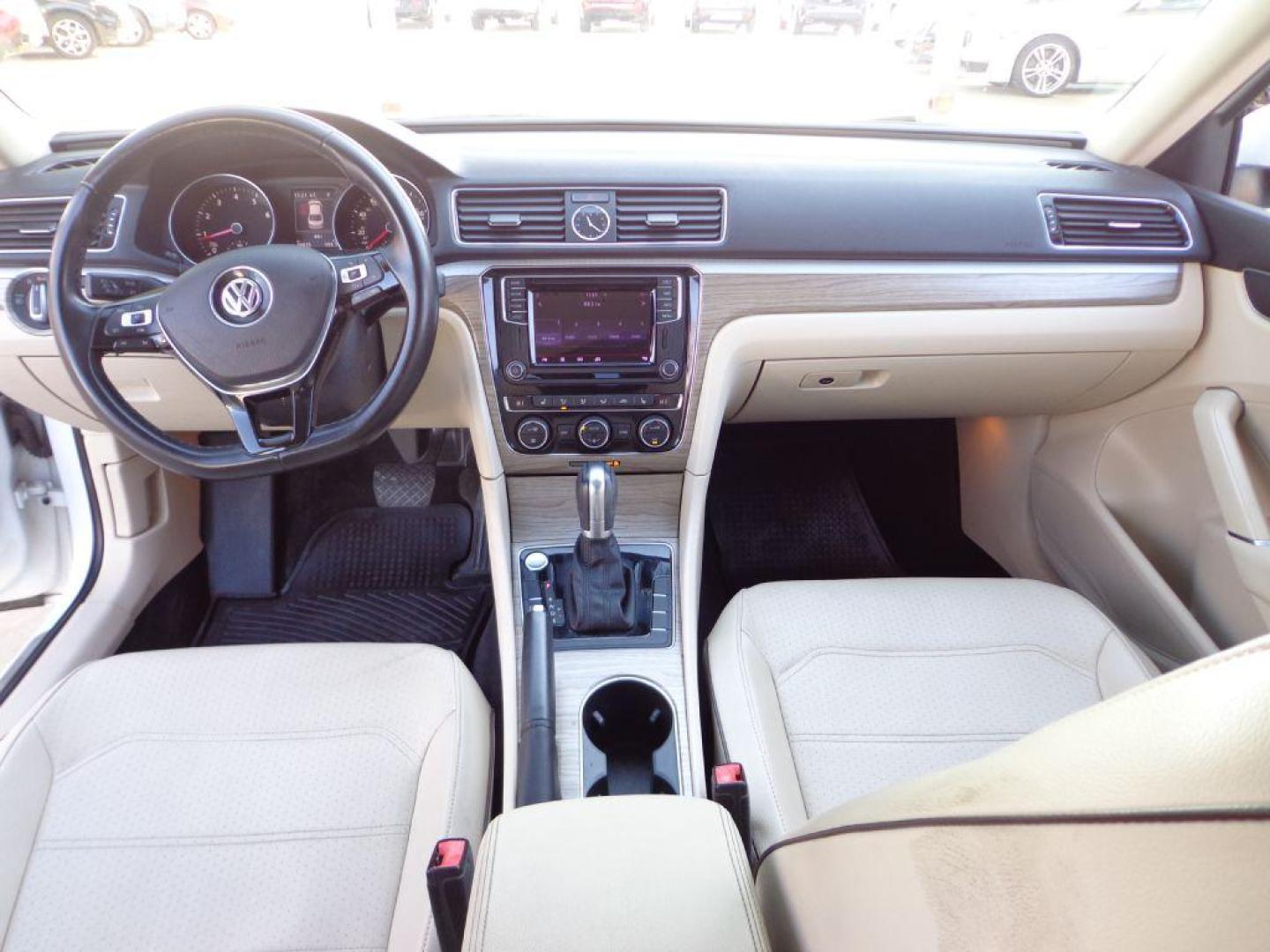 2017 WHITE VOLKSWAGEN PASSAT SE (1VWGT7A30HC) with an 1.8L engine, Automatic transmission, located at 6610 L St., Omaha, NE, 68117, (402) 731-7800, 41.212872, -96.014702 - THIS VEHICLE HAS A CLEAN TITLE WITH A FREE CARFAX PROVIDED! 2-OWNER, CLEAN CARFAX, LOW MILEAGE, SUNROOF, NAV, BACKUP CAM, FRONT AND REAR HEATED SEATS AND NEWER TIRES! *****We have found that most customers do the majority of their shopping online before visiting a dealership. For this reason - Photo#20