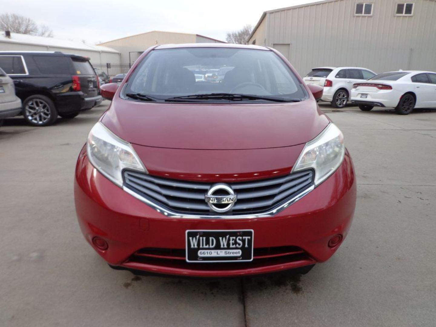 2015 RED NISSAN VERSA NOTE SV (3N1CE2CP2FL) with an 1.6L engine, Continuously Variable transmission, located at 6610 L St., Omaha, NE, 68117, (402) 731-7800, 41.212872, -96.014702 - THIS VEHICLE HAS A BEEN FULLY INSPECTED AND HAS A CLEAN TITLE WITH A FREE CARFAX REPORT PROVIDED! FRESH TRADE, RUNS AND DRIVES WELL WITH NEWER TIRES! *****We have found that most customers do the majority of their shopping online before visiting a ealership. For this reason we feel it necessary - Photo#1