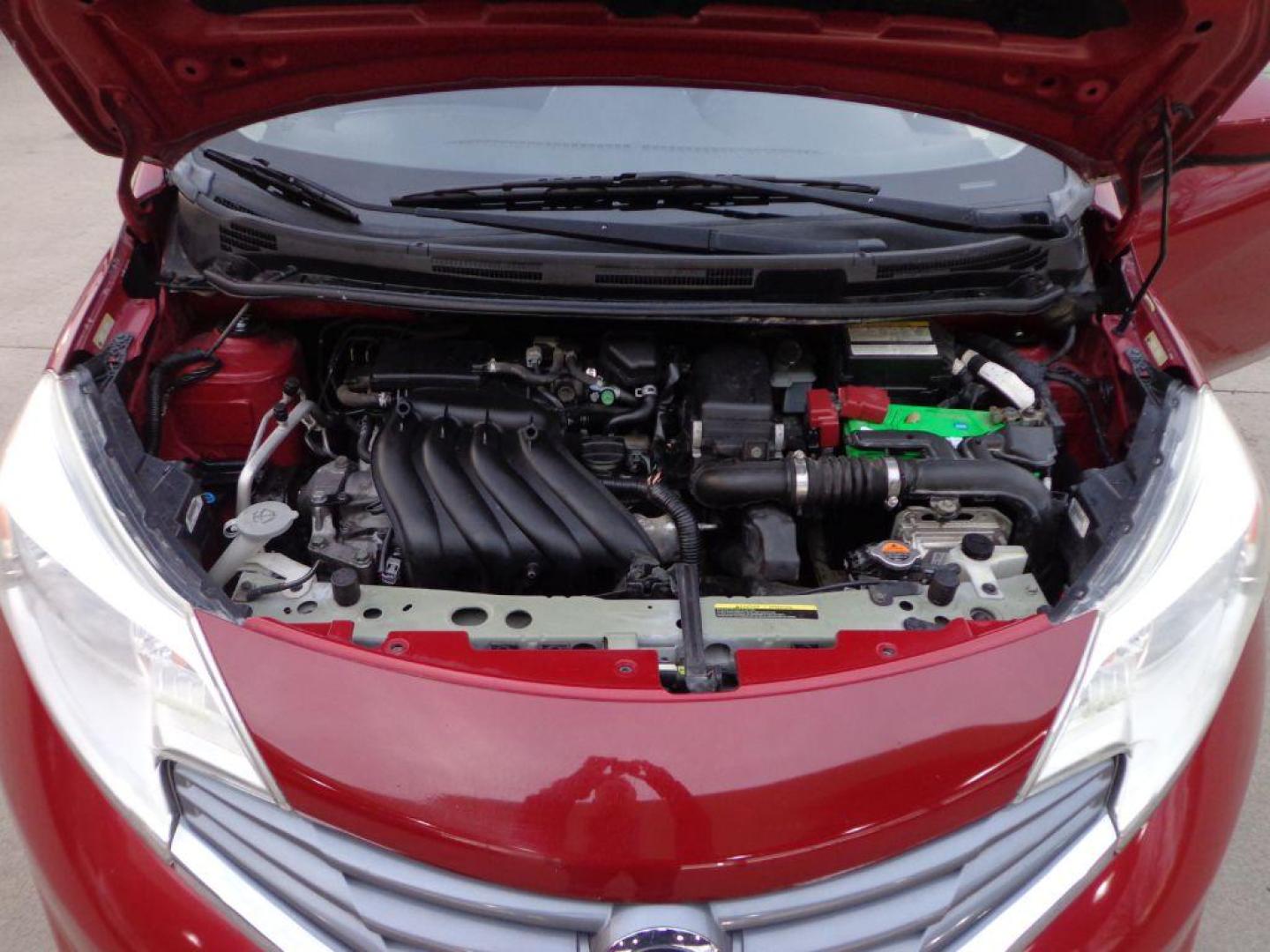 2015 RED NISSAN VERSA NOTE SV (3N1CE2CP2FL) with an 1.6L engine, Continuously Variable transmission, located at 6610 L St., Omaha, NE, 68117, (402) 731-7800, 41.212872, -96.014702 - THIS VEHICLE HAS A BEEN FULLY INSPECTED AND HAS A CLEAN TITLE WITH A FREE CARFAX REPORT PROVIDED! FRESH TRADE, RUNS AND DRIVES WELL WITH NEWER TIRES! *****We have found that most customers do the majority of their shopping online before visiting a ealership. For this reason we feel it necessary - Photo#7