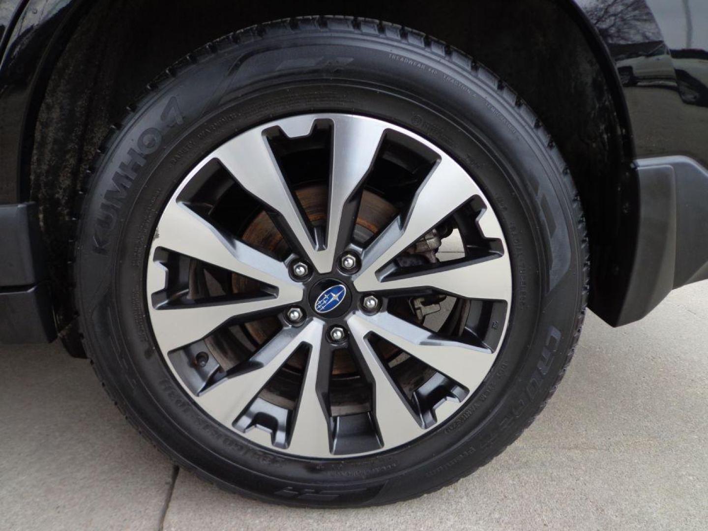 2017 BLACK SUBARU OUTBACK 2.5I LIMITED (4S4BSANC7H3) with an 2.5L engine, Continuously Variable transmission, located at 6610 L St., Omaha, NE, 68117, (402) 731-7800, 41.212872, -96.014702 - THIS VEHICLE HAS A BEEN FULLY INSPECTED AND HAS A CLEAN TITLE WITH A FREE CARFAX REPORT PROVIDED! 1-OWNER, CLEAN CARFAX, RUST-FREE UNDERCARRIAGE, HEADED FRONT/REAR SEATS, SUNROOF, DRIVER ASSIST, NAV, BACKUP CAM AND NEWER TIRES! *****We have found that most customers do the majority of their sho - Photo#10