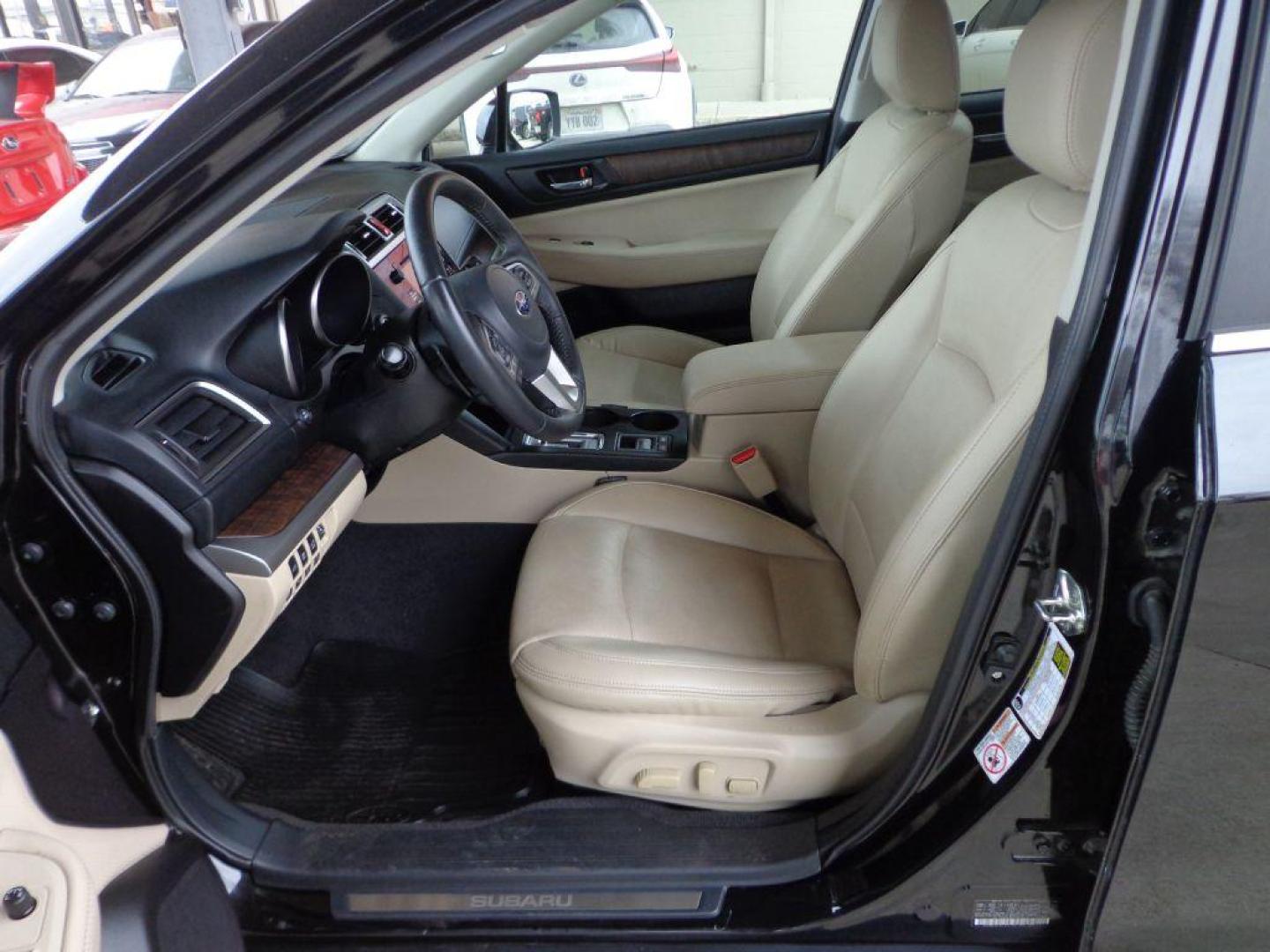 2017 BLACK SUBARU OUTBACK 2.5I LIMITED (4S4BSANC7H3) with an 2.5L engine, Continuously Variable transmission, located at 6610 L St., Omaha, NE, 68117, (402) 731-7800, 41.212872, -96.014702 - THIS VEHICLE HAS A BEEN FULLY INSPECTED AND HAS A CLEAN TITLE WITH A FREE CARFAX REPORT PROVIDED! 1-OWNER, CLEAN CARFAX, RUST-FREE UNDERCARRIAGE, HEADED FRONT/REAR SEATS, SUNROOF, DRIVER ASSIST, NAV, BACKUP CAM AND NEWER TIRES! *****We have found that most customers do the majority of their sho - Photo#12