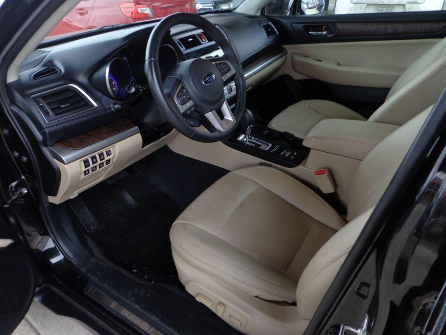 2017 BLACK SUBARU OUTBACK 2.5I LIMITED (4S4BSANC7H3) with an 2.5L engine, Continuously Variable transmission, located at 6610 L St., Omaha, NE, 68117, (402) 731-7800, 41.212872, -96.014702 - THIS VEHICLE HAS A BEEN FULLY INSPECTED AND HAS A CLEAN TITLE WITH A FREE CARFAX REPORT PROVIDED! 1-OWNER, CLEAN CARFAX, RUST-FREE UNDERCARRIAGE, HEADED FRONT/REAR SEATS, SUNROOF, DRIVER ASSIST, NAV, BACKUP CAM AND NEWER TIRES! *****We have found that most customers do the majority of their sho - Photo#14