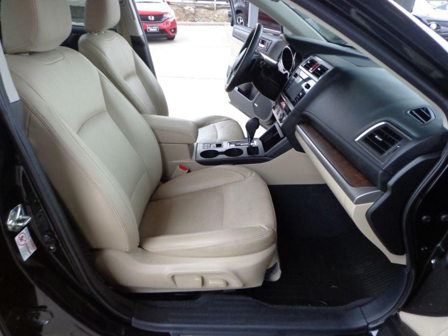 2017 BLACK SUBARU OUTBACK 2.5I LIMITED (4S4BSANC7H3) with an 2.5L engine, Continuously Variable transmission, located at 6610 L St., Omaha, NE, 68117, (402) 731-7800, 41.212872, -96.014702 - THIS VEHICLE HAS A BEEN FULLY INSPECTED AND HAS A CLEAN TITLE WITH A FREE CARFAX REPORT PROVIDED! 1-OWNER, CLEAN CARFAX, RUST-FREE UNDERCARRIAGE, HEADED FRONT/REAR SEATS, SUNROOF, DRIVER ASSIST, NAV, BACKUP CAM AND NEWER TIRES! *****We have found that most customers do the majority of their sho - Photo#15