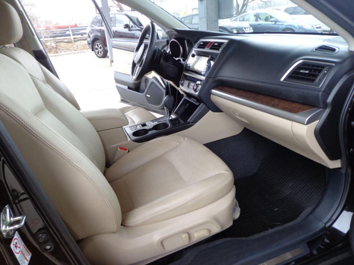 2017 BLACK SUBARU OUTBACK 2.5I LIMITED (4S4BSANC7H3) with an 2.5L engine, Continuously Variable transmission, located at 6610 L St., Omaha, NE, 68117, (402) 731-7800, 41.212872, -96.014702 - THIS VEHICLE HAS A BEEN FULLY INSPECTED AND HAS A CLEAN TITLE WITH A FREE CARFAX REPORT PROVIDED! 1-OWNER, CLEAN CARFAX, RUST-FREE UNDERCARRIAGE, HEADED FRONT/REAR SEATS, SUNROOF, DRIVER ASSIST, NAV, BACKUP CAM AND NEWER TIRES! *****We have found that most customers do the majority of their sho - Photo#17