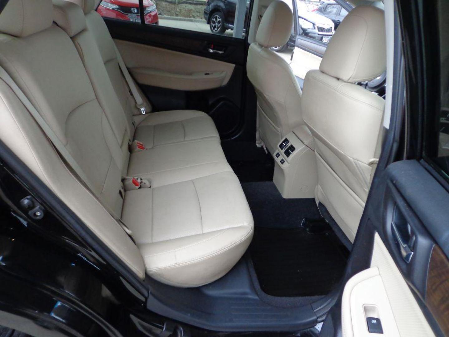 2017 BLACK SUBARU OUTBACK 2.5I LIMITED (4S4BSANC7H3) with an 2.5L engine, Continuously Variable transmission, located at 6610 L St., Omaha, NE, 68117, (402) 731-7800, 41.212872, -96.014702 - THIS VEHICLE HAS A BEEN FULLY INSPECTED AND HAS A CLEAN TITLE WITH A FREE CARFAX REPORT PROVIDED! 1-OWNER, CLEAN CARFAX, RUST-FREE UNDERCARRIAGE, HEADED FRONT/REAR SEATS, SUNROOF, DRIVER ASSIST, NAV, BACKUP CAM AND NEWER TIRES! *****We have found that most customers do the majority of their sho - Photo#18