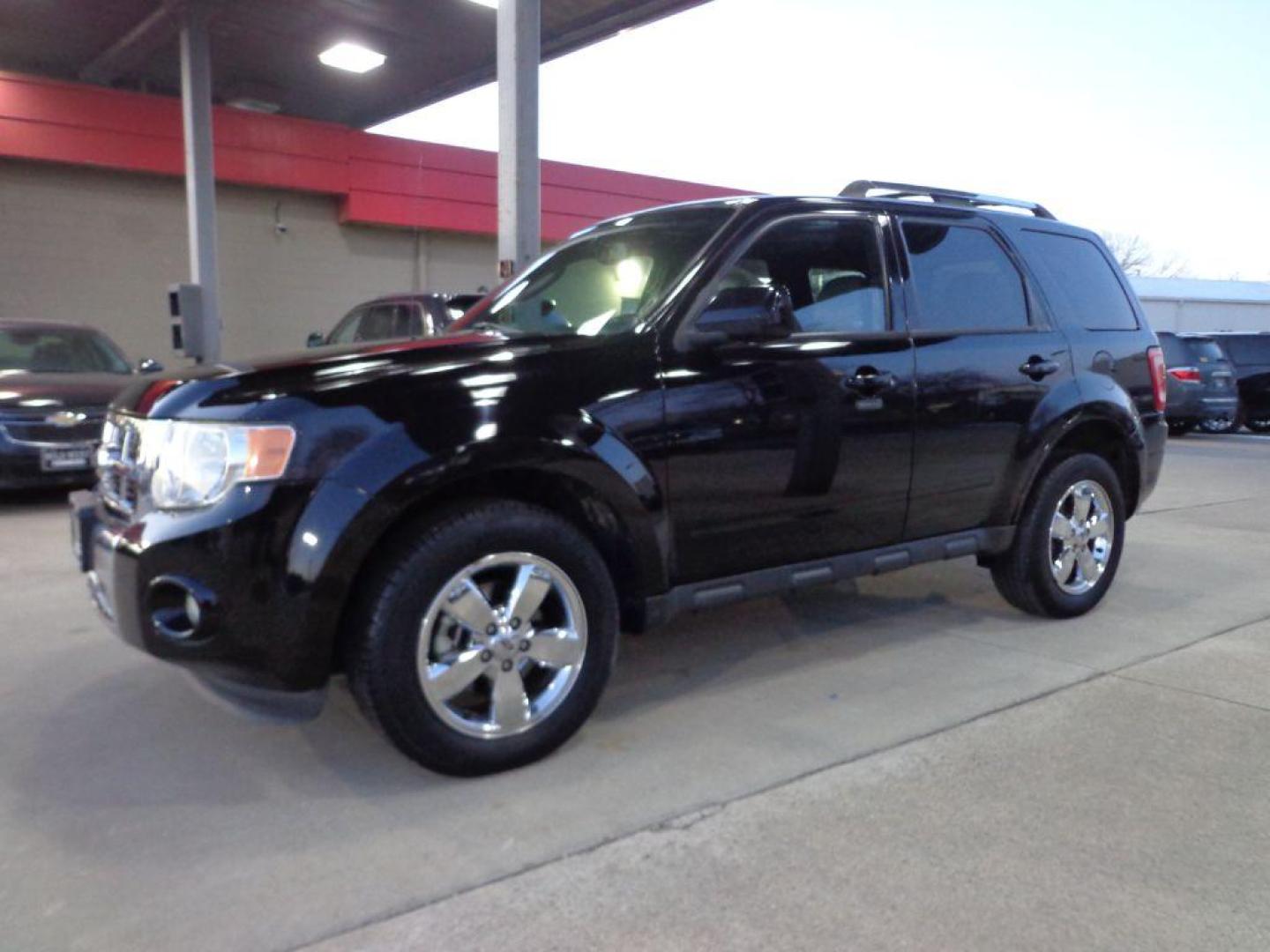 2012 BLACK FORD ESCAPE LIMITED (1FMCU9EG9CK) with an 3.0L engine, Automatic transmission, located at 6610 L St., Omaha, NE, 68117, (402) 731-7800, 41.212872, -96.014702 - Photo#0