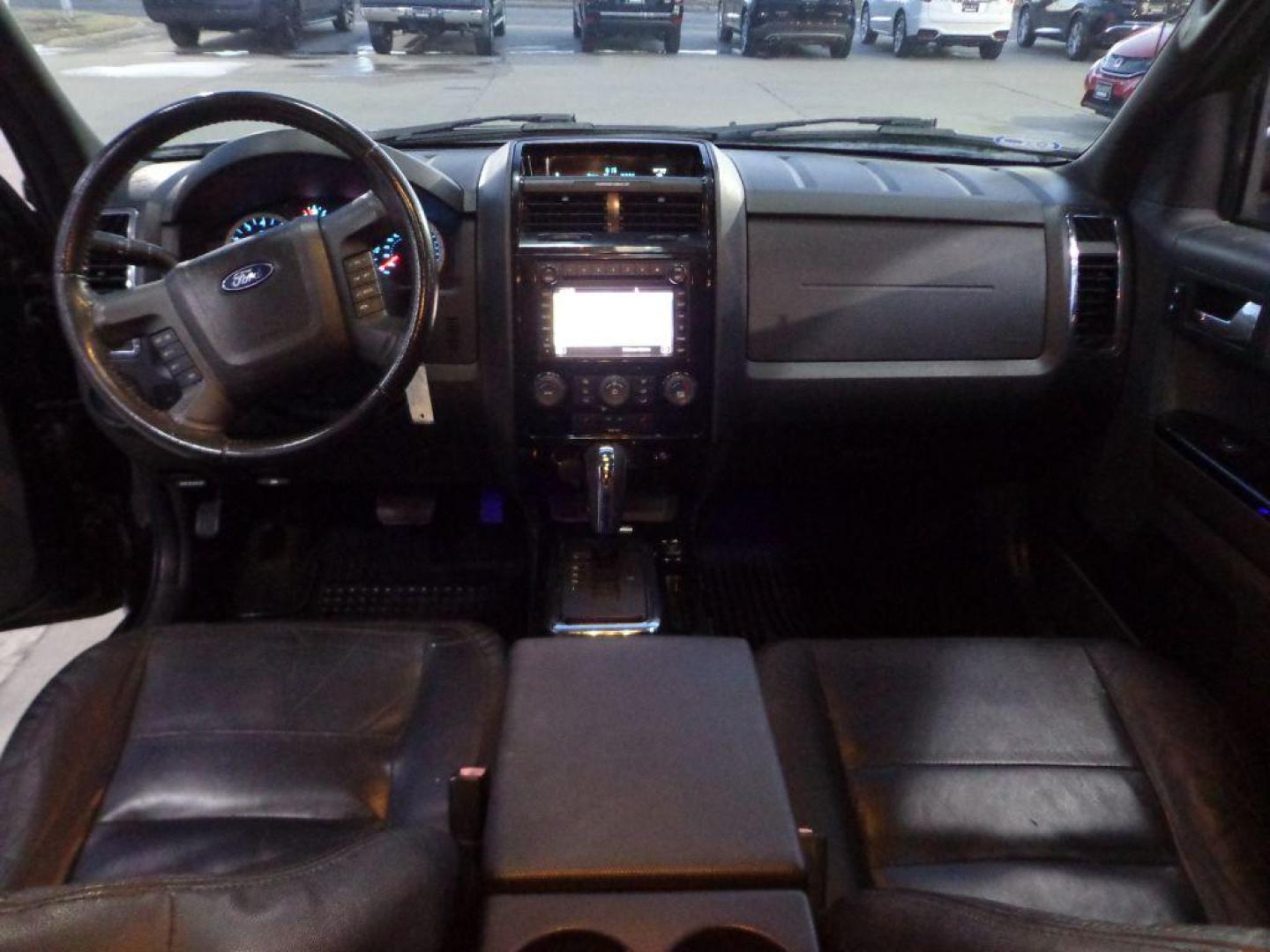 2012 BLACK FORD ESCAPE LIMITED (1FMCU9EG9CK) with an 3.0L engine, Automatic transmission, located at 6610 L St., Omaha, NE, 68117, (402) 731-7800, 41.212872, -96.014702 - Photo#21