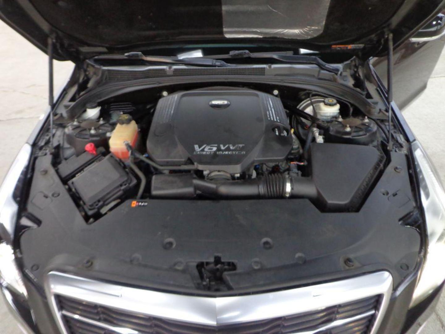 2015 BLACK CADILLAC ATS PREMIUM (1G6AM5S34F0) with an 3.6L engine, Automatic transmission, located at 6610 L St., Omaha, NE, 68117, (402) 731-7800, 41.212872, -96.014702 - Photo#11