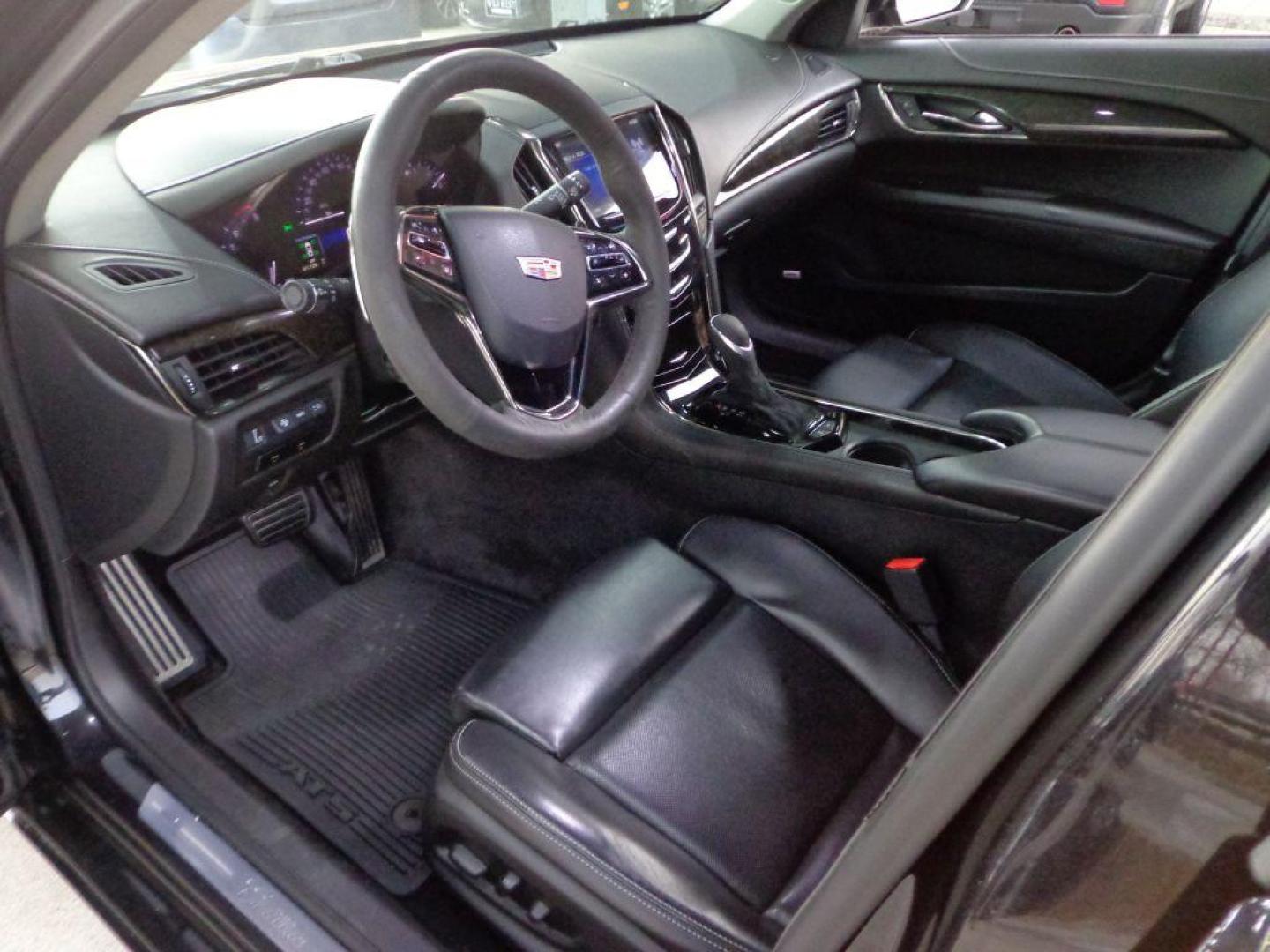2015 BLACK CADILLAC ATS PREMIUM (1G6AM5S34F0) with an 3.6L engine, Automatic transmission, located at 6610 L St., Omaha, NE, 68117, (402) 731-7800, 41.212872, -96.014702 - Photo#14