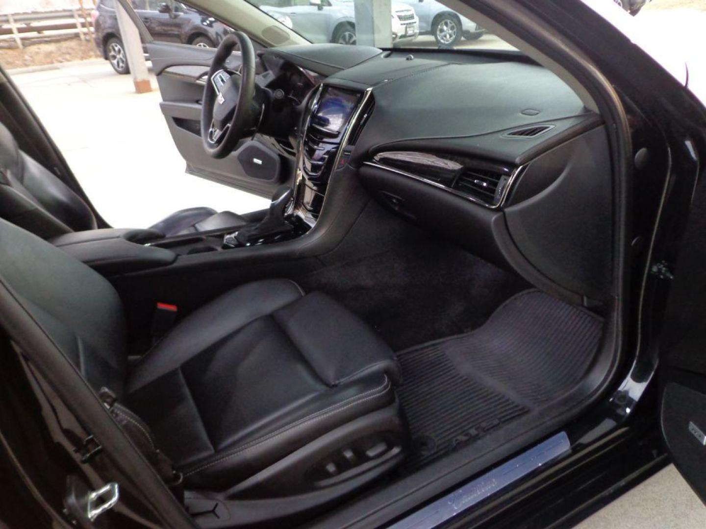 2015 BLACK CADILLAC ATS PREMIUM (1G6AM5S34F0) with an 3.6L engine, Automatic transmission, located at 6610 L St., Omaha, NE, 68117, (402) 731-7800, 41.212872, -96.014702 - Photo#17