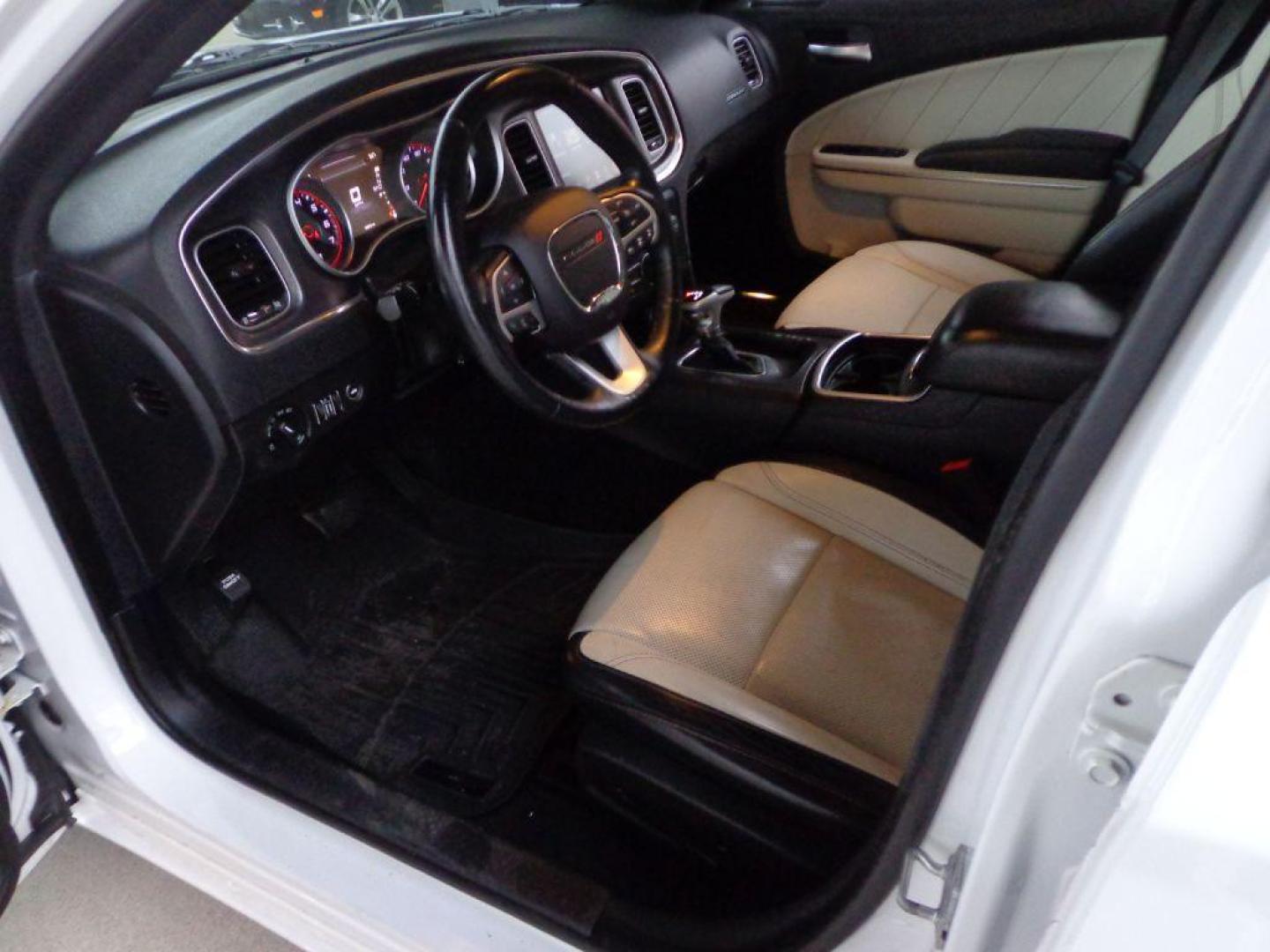 2015 WHITE DODGE CHARGER SXT (2C3CDXJG7FH) with an 3.6L engine, Automatic transmission, located at 6610 L St., Omaha, NE, 68117, (402) 731-7800, 41.212872, -96.014702 - THIS VEHICLE HAS A BEEN FULLY INSPECTED AND HAS A CLEAN TITLE WITH A FREE CARFAX REPORT PROVIDED! 1-OWNER, CLEAN CARFAX, LOW MILEAGE, AWD, HEATED/COOLED SEATS, LANE DEPARTURE, ADAPTIVE CRUISE, PREMIUM AUDIO, NAV, BACKUP CAM AND MUCH MORE *****We have found that most customers do the majority of - Photo#10