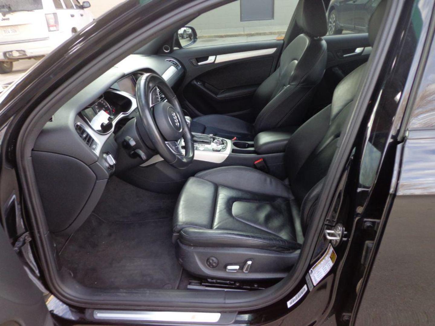 2016 BLACK AUDI A4 PREMIUM PLUS S-LINE (WAUFFAFL8GN) with an 2.0L engine, Automatic transmission, located at 6610 L St., Omaha, NE, 68117, (402) 731-7800, 41.212872, -96.014702 - THIS VEHICLE HAS A BEEN FULLY INSPECTED AND HAS A CLEAN TITLE WITH A FREE CARFAX REPORT PROVIDED! 2-OWNER, CLEAN CARFAX, LOW MILEAGE, S-LINE, NAV AND NEWER TIRES! *****We have found that most customers do the majority of their shopping online before visiting a ealership. For this reason we fe - Photo#11