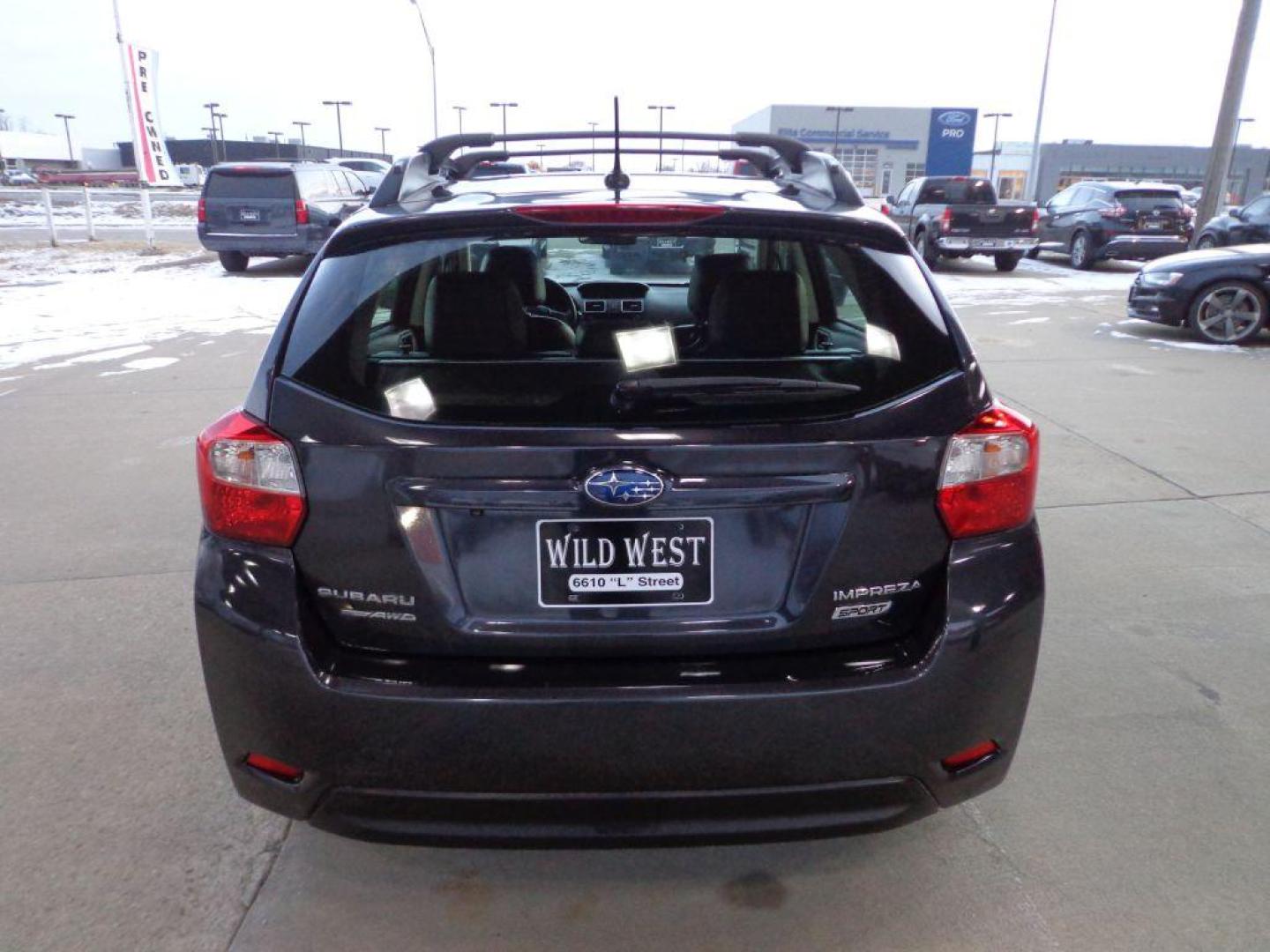 2015 GRAY SUBARU IMPREZA SPORT LIMITED (JF1GPAZ61F8) with an 2.0L engine, Continuously Variable transmission, located at 6610 L St., Omaha, NE, 68117, (402) 731-7800, 41.212872, -96.014702 - THIS VEHICLE HAS A BEEN FULLY INSPECTED AND HAS A CLEAN TITLE WITH A FREE CARFAX REPORT PROVIDED! 2-OWNER, CLEAN CARFAX, LOW MILEAGE, HEATED LEATHER AND A SUNROOF. *****We have found that most customers do the majority of their shopping online before visiting a ealership. For this reason we fe - Photo#4