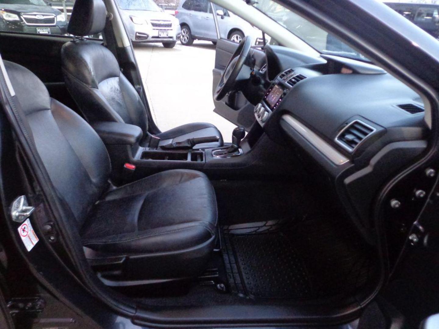 2015 GRAY SUBARU IMPREZA SPORT LIMITED (JF1GPAZ61F8) with an 2.0L engine, Continuously Variable transmission, located at 6610 L St., Omaha, NE, 68117, (402) 731-7800, 41.212872, -96.014702 - THIS VEHICLE HAS A BEEN FULLY INSPECTED AND HAS A CLEAN TITLE WITH A FREE CARFAX REPORT PROVIDED! 2-OWNER, CLEAN CARFAX, LOW MILEAGE, HEATED LEATHER AND A SUNROOF. *****We have found that most customers do the majority of their shopping online before visiting a ealership. For this reason we fe - Photo#11