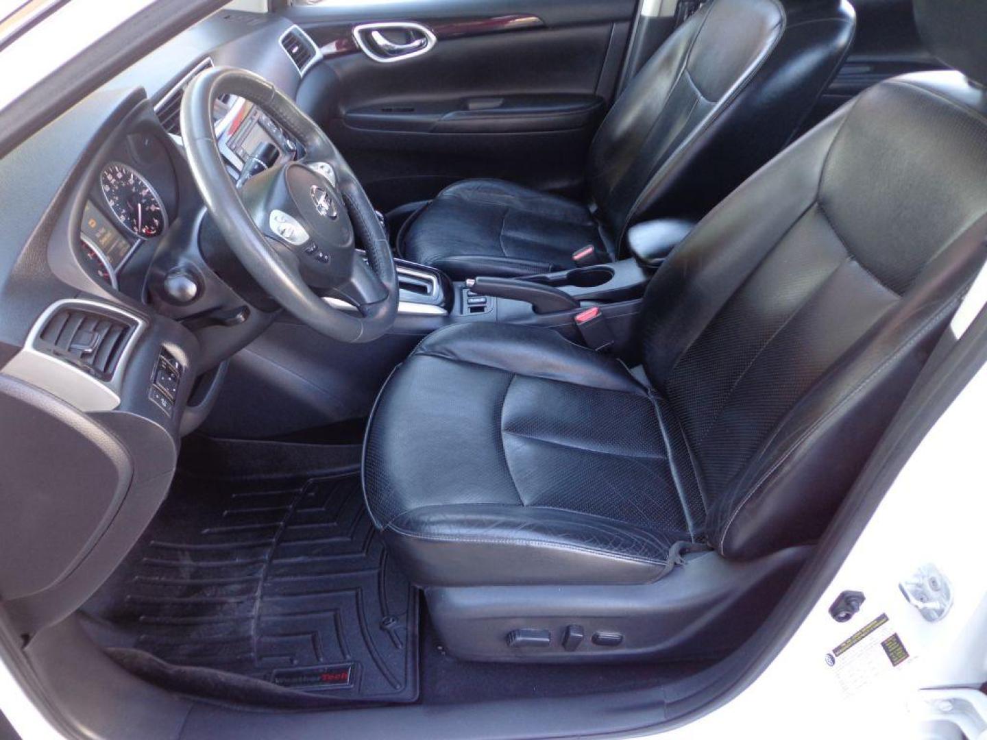 2017 WHITE NISSAN SENTRA SL (3N1AB7AP5HY) with an 1.8L engine, Continuously Variable transmission, located at 6610 L St., Omaha, NE, 68117, (402) 731-7800, 41.212872, -96.014702 - Photo#13