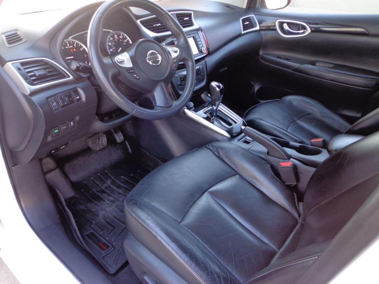 2017 WHITE NISSAN SENTRA SL (3N1AB7AP5HY) with an 1.8L engine, Continuously Variable transmission, located at 6610 L St., Omaha, NE, 68117, (402) 731-7800, 41.212872, -96.014702 - Photo#14