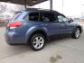 2013 BLUE SUBARU OUTBACK 2.5I LIMITED (4S4BRBKC9D3) with an 2.5L engine, Continuously Variable transmission, located at 6610 L St., Omaha, NE, 68117, (402) 731-7800, 41.212872, -96.014702 - THIS VEHICLE HAS A BEEN FULLY INSPECTED AND HAS A CLEAN TITLE WITH A FREE CARFAX REPORT PROVIDED! 1-OWNER, CLEAN CARFAX, LOW MILEAGE, HEATED LEATHER, BACKUP CAM, SUNROOF AND REMOTE START. *****We have found that most customers do the majority of their shopping online before visiting a ealershi - Photo#3